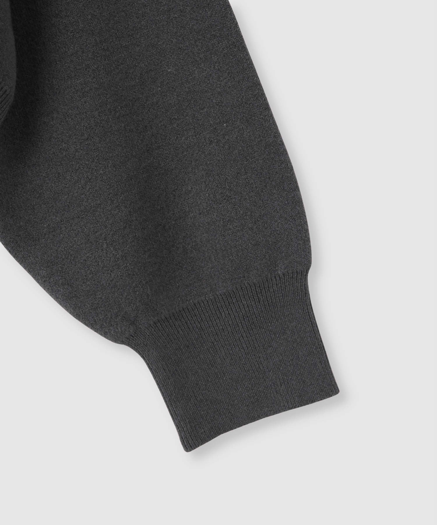 マックハウス Mac-House カレッジロゴWジャガードニット (ネイビー×グレー) ネイビー×グレー