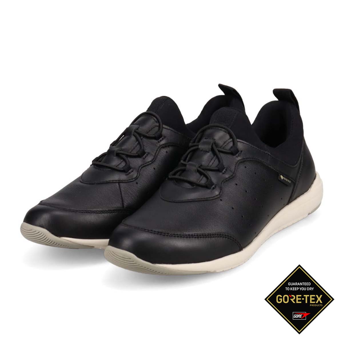 マドラスウォーク madras Walk 【GORE-TEX】 スリッポンスニーカー MWL1044 (ブラック) ブラック