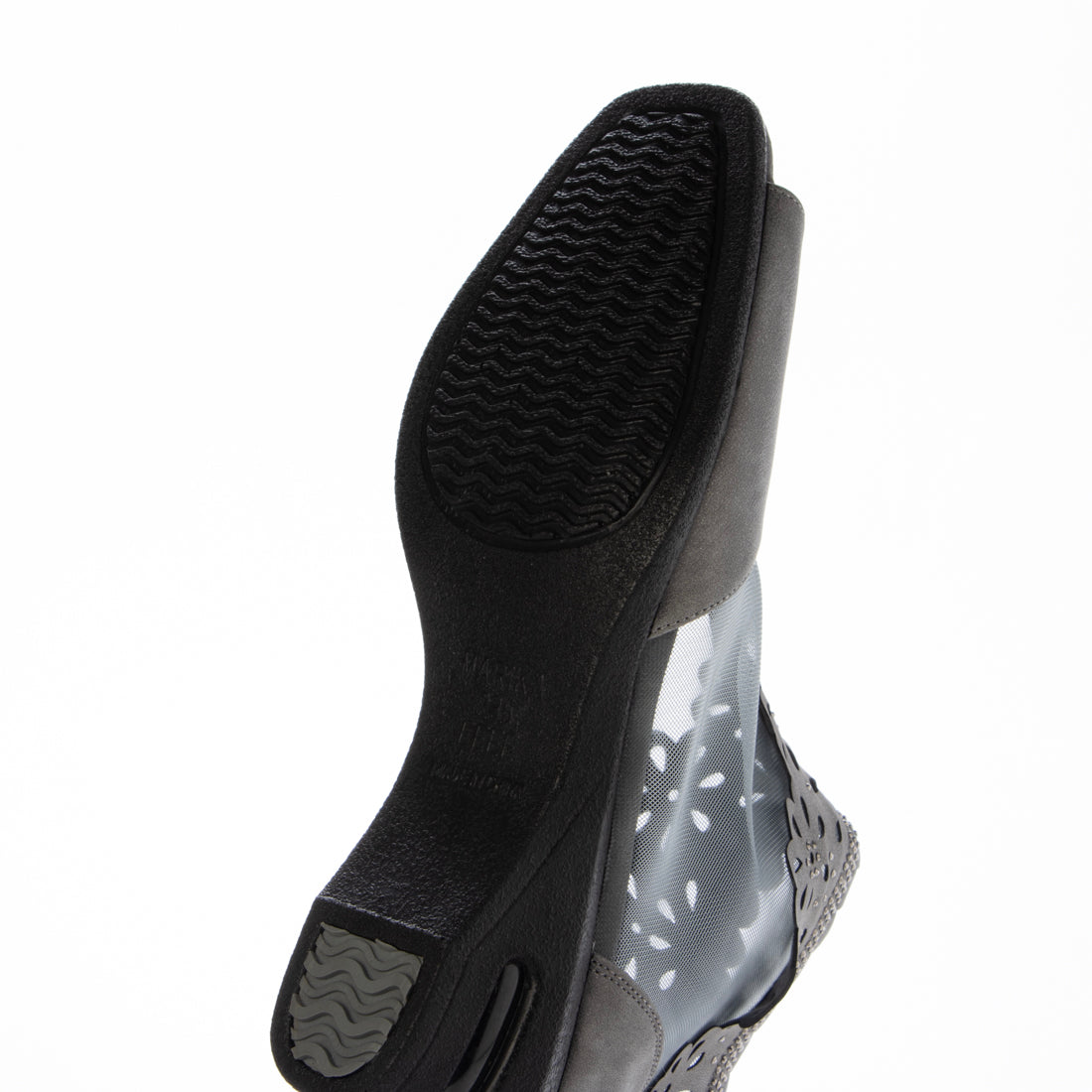 マリカ MARIKA 4Eきらめきチュール使いサマーブーツ (グレー) グレー