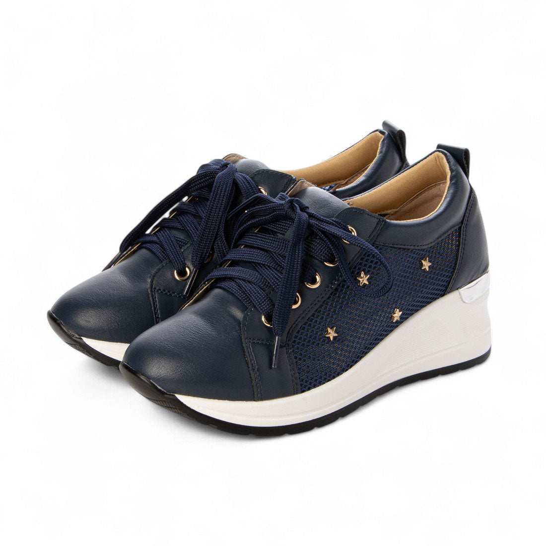 Marika MARIKA 4E Star Motif Side Mesh Sneakers