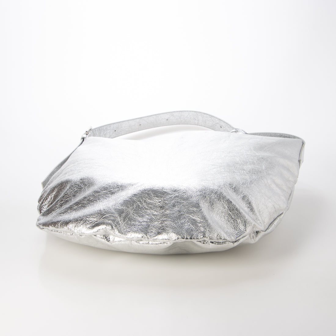 マルコ マージ MARCO MASI レザー肩掛けバッグ (Silver) Silver