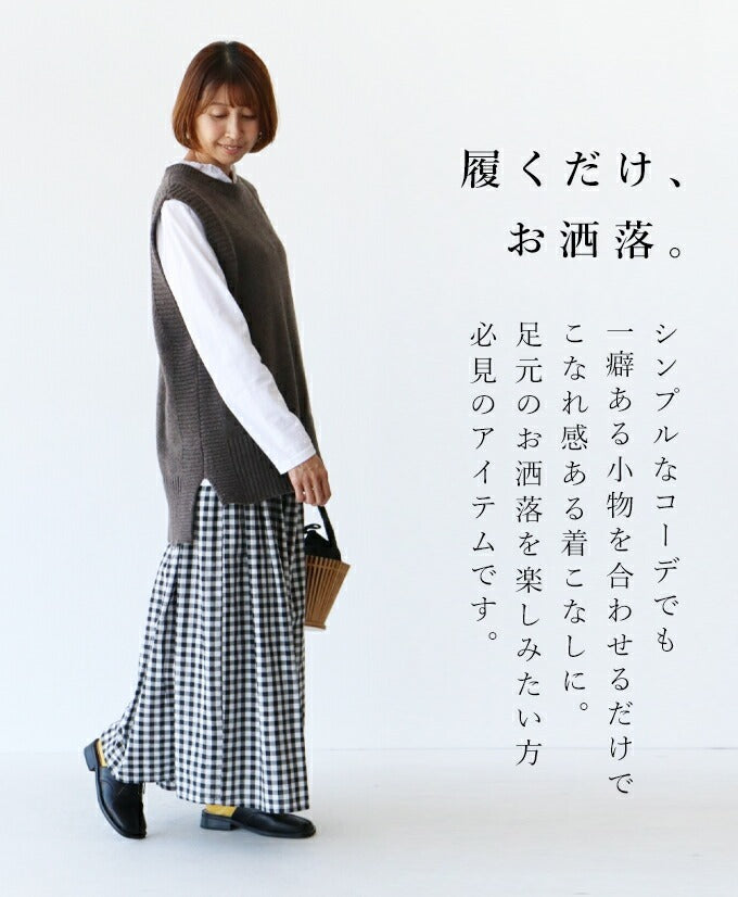 サンポクシェル sanpo kuschel 目を惹くお洒落な足元足袋風デザイン靴 (ブラック) ブラック