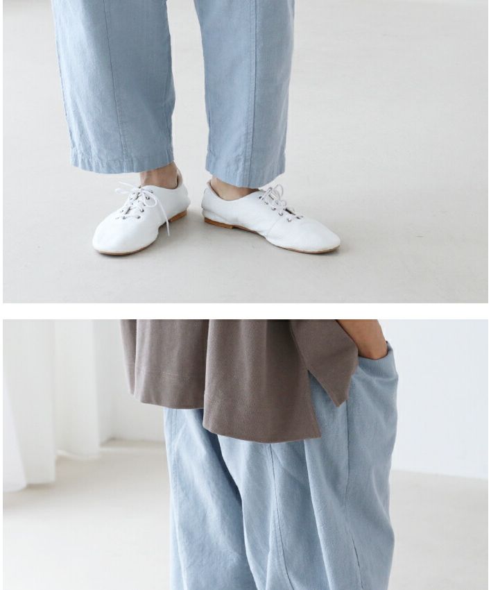 サンポクシェル sanpo kuschel 【優しい色合いに恋をして】ワイドパンツ