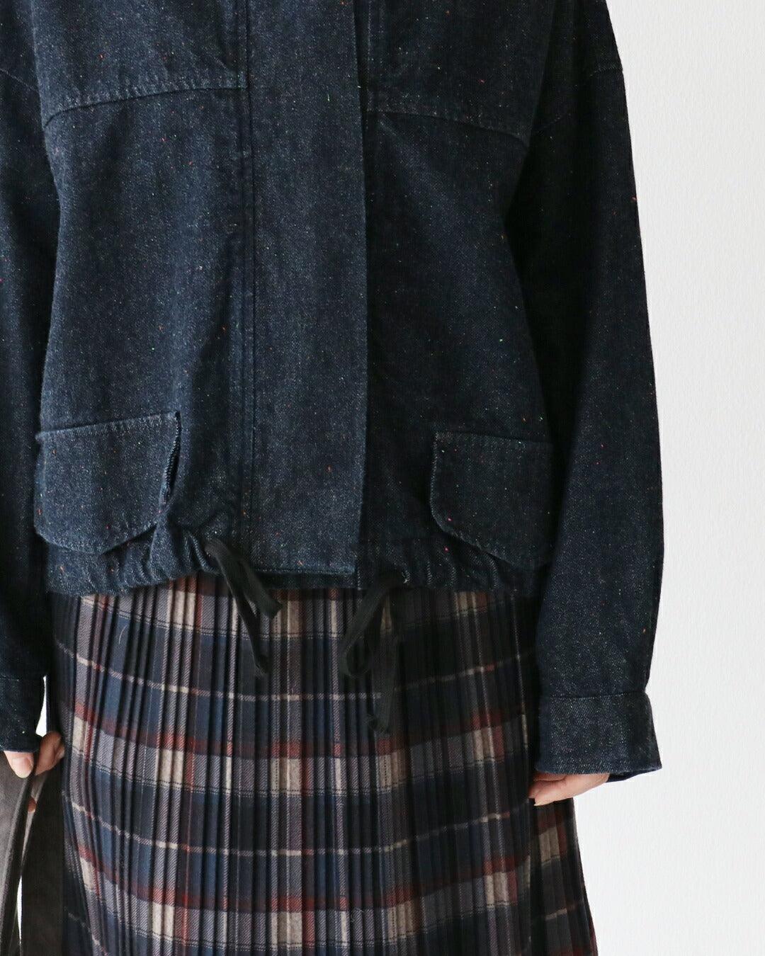 サンポクシェル sanpo kuschel 首まであたたかアウター (ネイビー) ネイビー