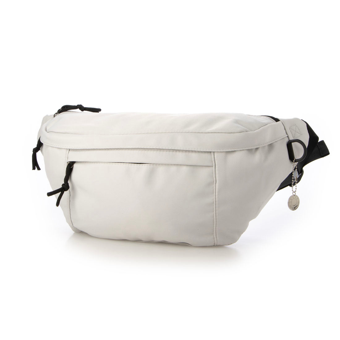 モーヴ mauve ボディバッグ 2室構造 斜め掛け ショルダー カジュアル ユニセックス 軽量 (ホワイト) ホワイト