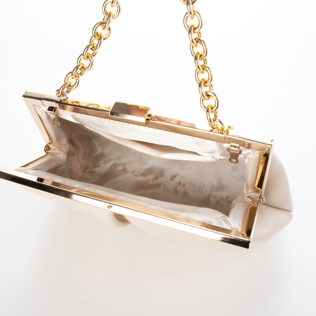 モーヴ mauve フロントタッククラッチバッグ/2WAY