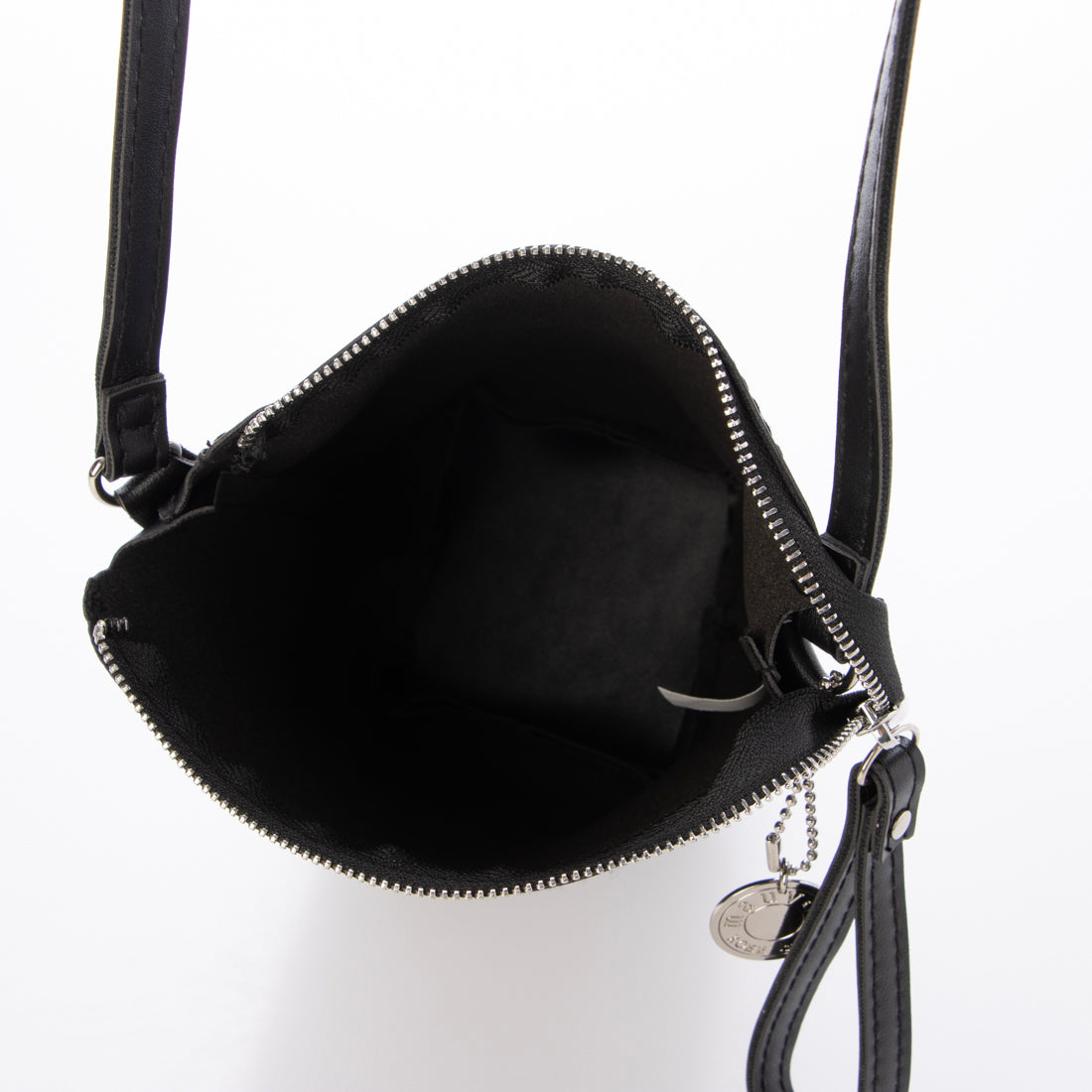 モーヴ mauve バケツ型スマホショルダー (ブラック) ブラック