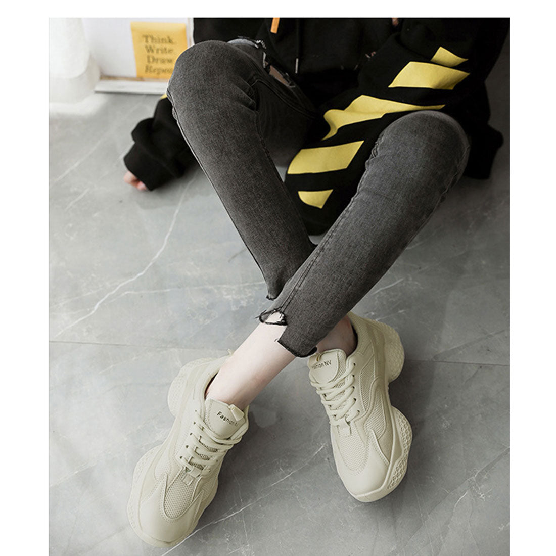 メゾンドラティール maison de LATIR カジュアルスニーカー ミュールパンプス