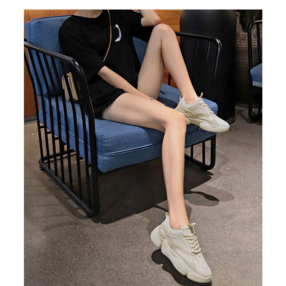 メゾンドラティール maison de LATIR カジュアルスニーカー ミュールパンプス