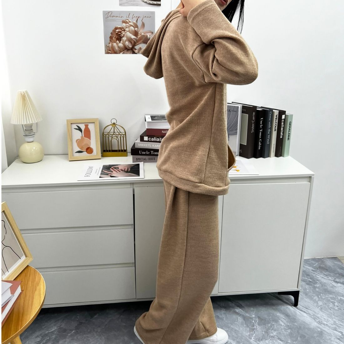 メゾンドラティール maison de LATIR カジュアルセットアップパンツ