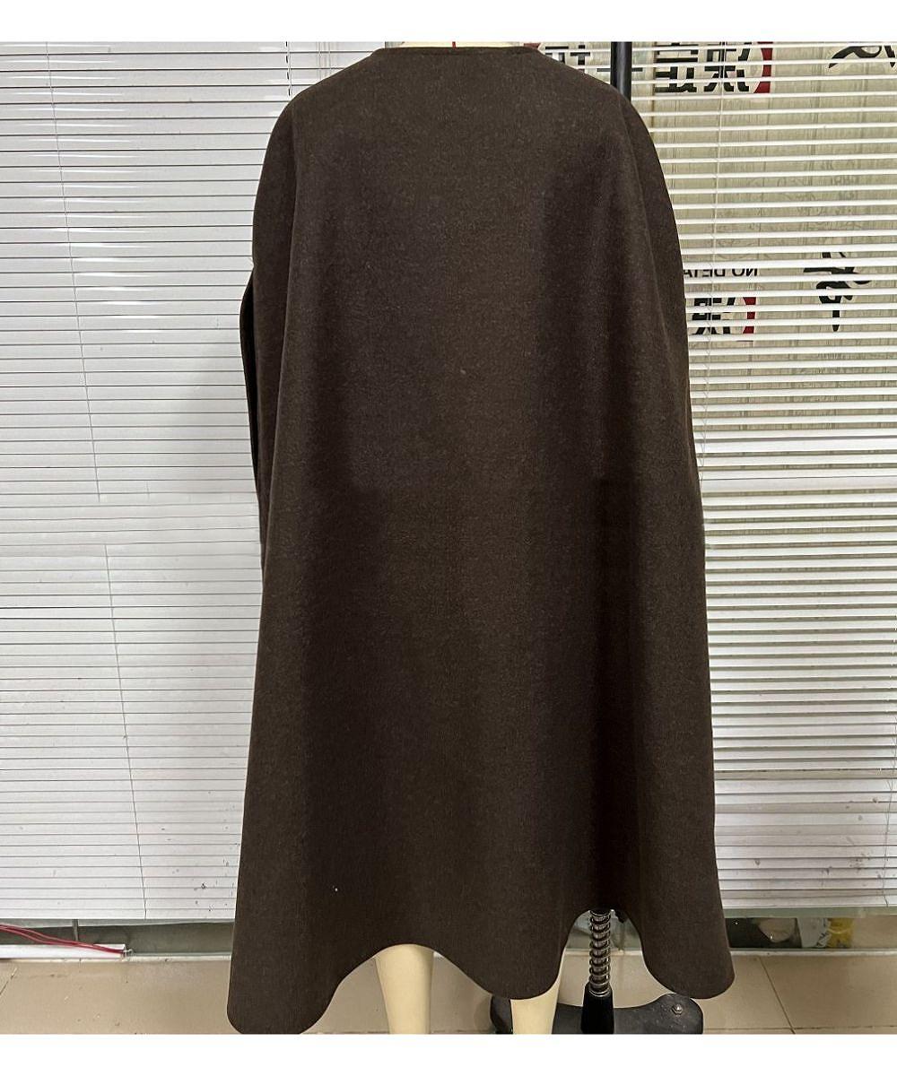 メゾンドラティール maison de LATIR ノースリーブミドル丈コート ベスト・ジレ (ブラウン) ブラウン