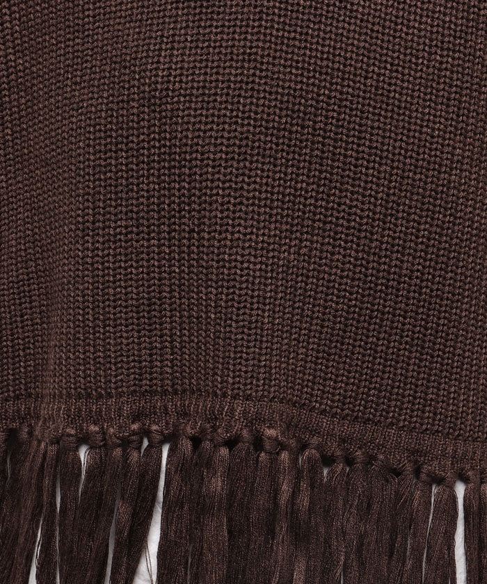 MAYSON GREY 【MAYSON GREY】c*Fringe Knit Vest