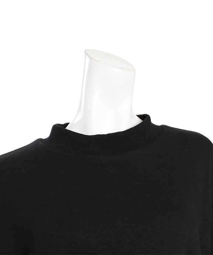 Martha MARTHA Fleece-Lined Bishop Sleeve Dress