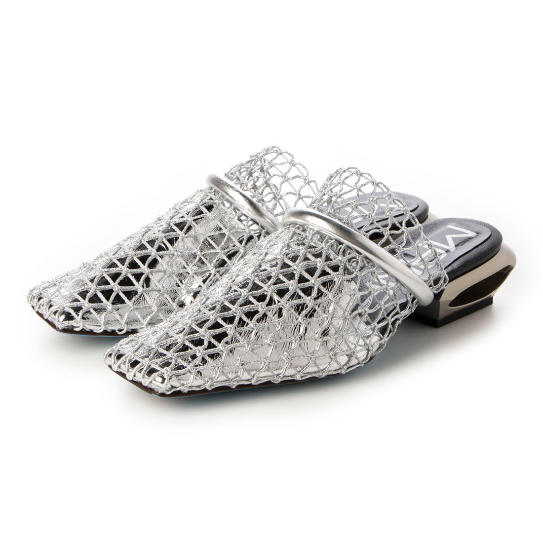 MANAレザー ミュール MANA（マナ） 靴 ミュール レディース 本革 牛革 ハラコ ポインテッド