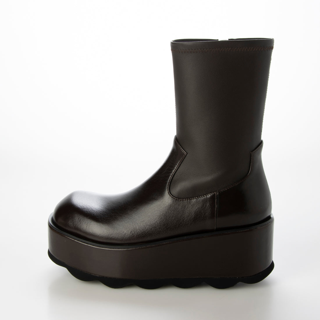 マナ MANA ショートブーツ (DBR) DBR