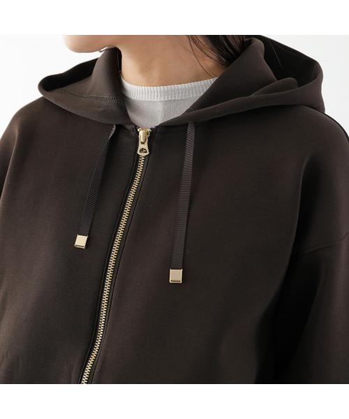 マルモア marmors marmors ジップアップパーカー 226109004 長袖 (BROWN/ブラウン) BROWN/ブラウン