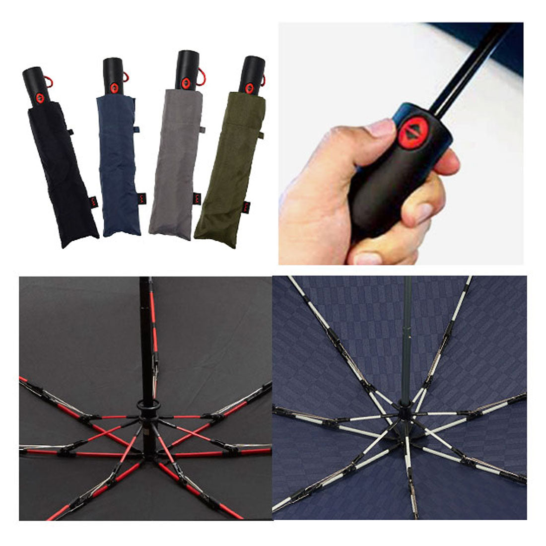 Mabu Mabu High Strength Folding Umbrella Strength Mini AUTO