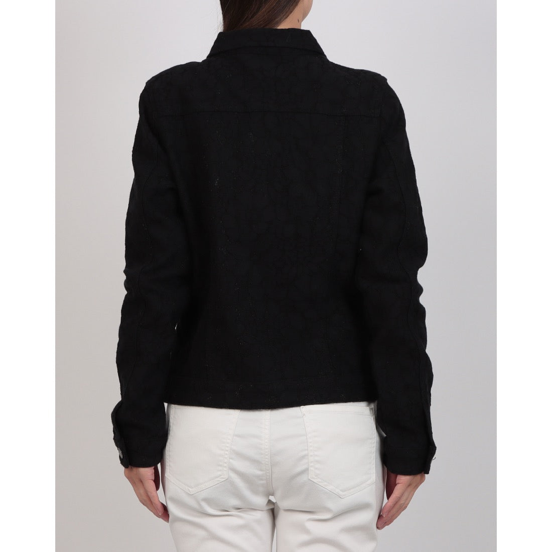 メゾンオナド MAISON ONADO レースデザインGジャン (BLACK) BLACK