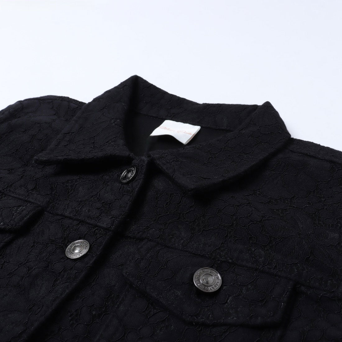 メゾンオナド MAISON ONADO レースデザインGジャン (BLACK) BLACK