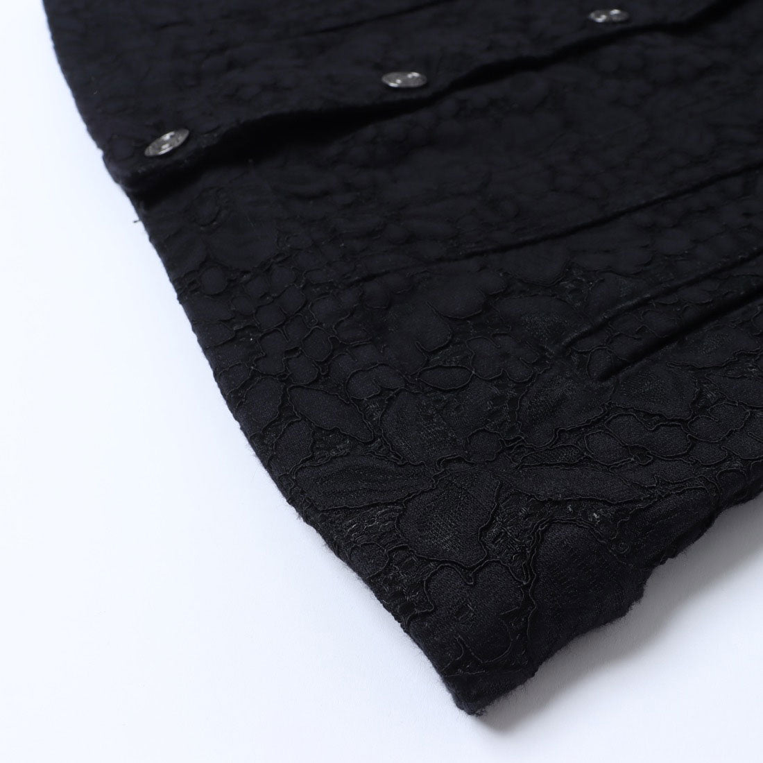 メゾンオナド MAISON ONADO レースデザインGジャン (BLACK) BLACK