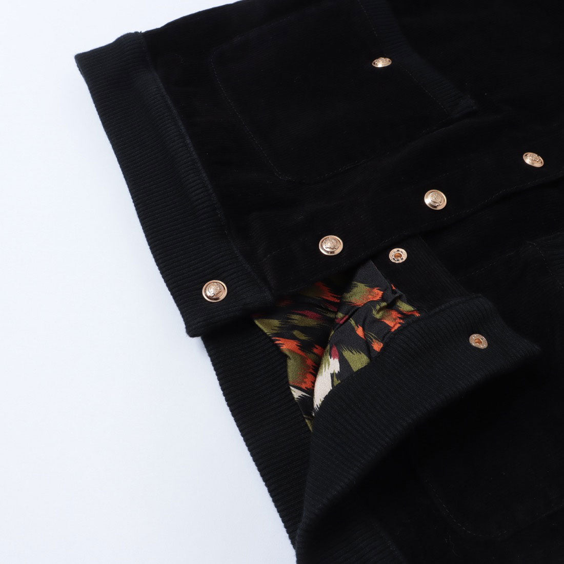 メゾンオナド MAISON ONADO コーデュロイブルゾン (BLACK) BLACK