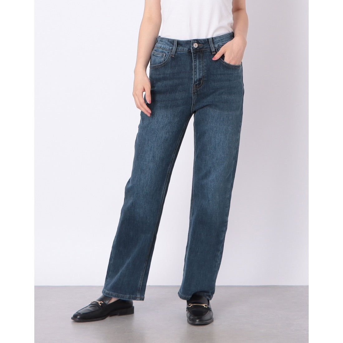 メゾンオナド MAISON ONADO ボーイフレンドDENIM (BLUE) BLUE