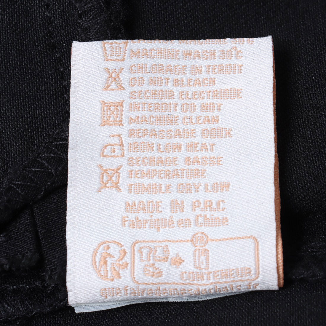 メゾンオナド MAISON ONADO ローズボタンアップパンツ (BLACK) BLACK