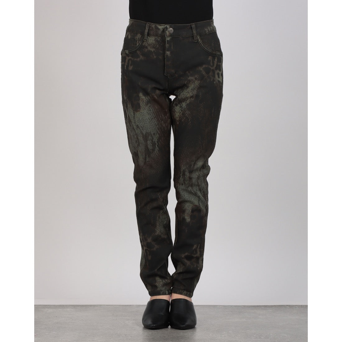 メゾンオナド MAISON ONADO アニマル柄MIXパンツ (MULTI) MULTI