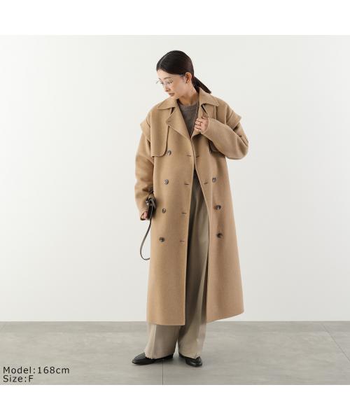 MAISON de R 2way リバーコート 259213 ウール (19/ブラック) 19/ブラック