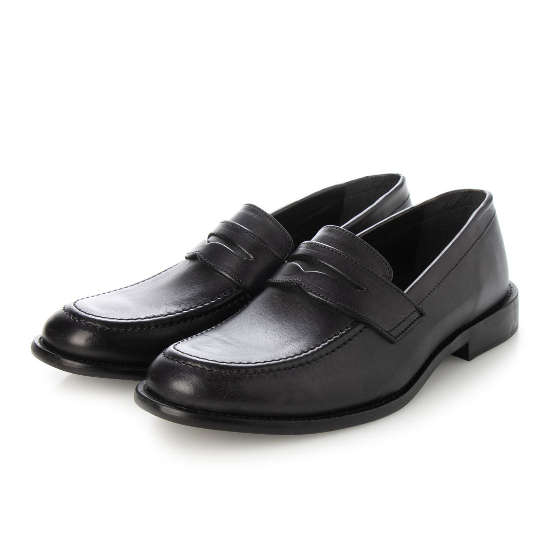 マドゥリ MADULI 手染めローファー,DARK GRAY