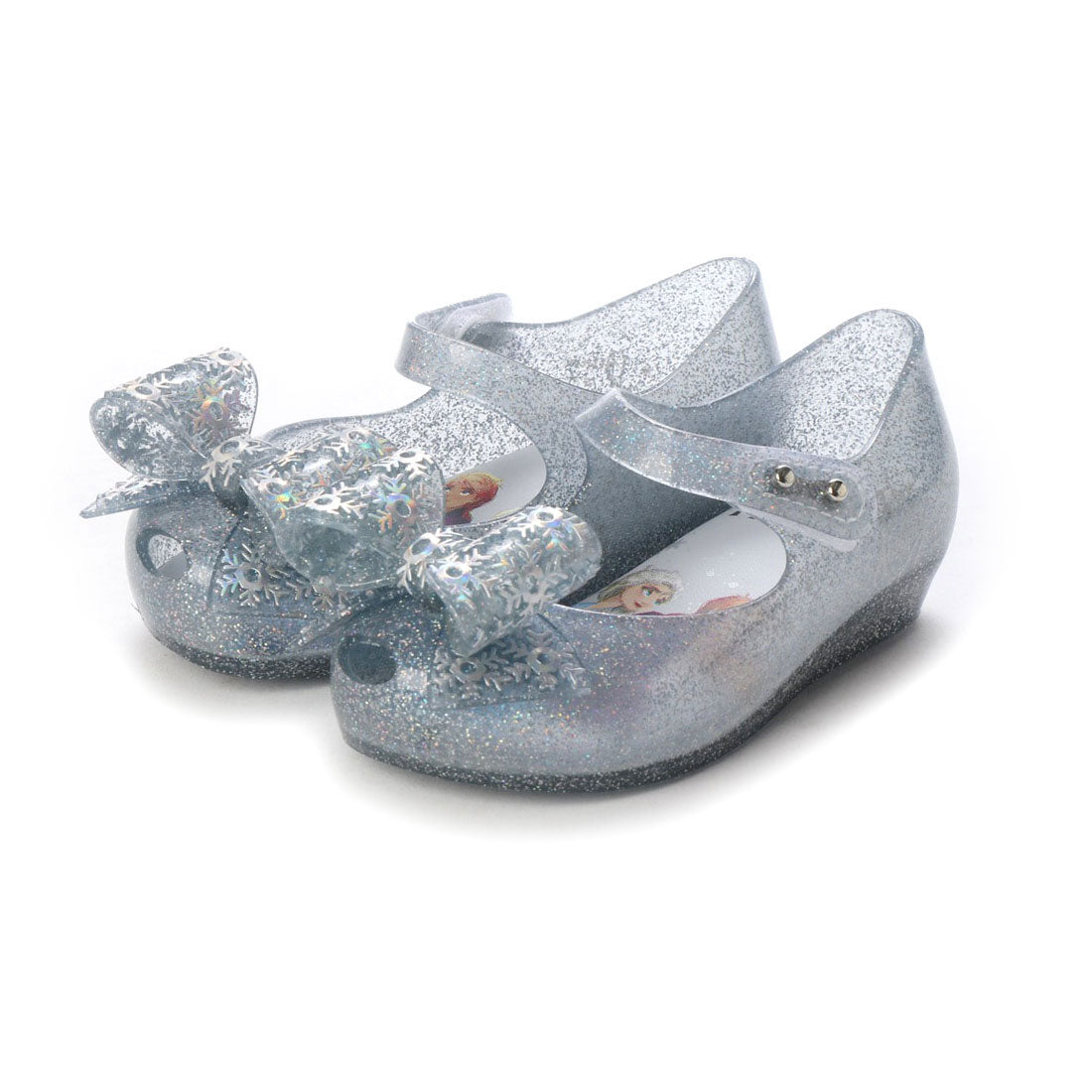 メリッサ melissa MINI MELISSA ULTRAGIRL + FROZEN BB,CLEAR/GLITTER HOLOGRAFI