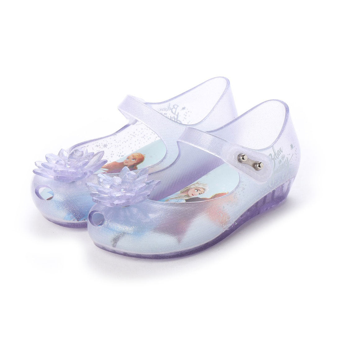 メリッサ melissa MINI MELISSA ULTRAGIRL + FROZEN BB,GLASS GLITTER/BLUE