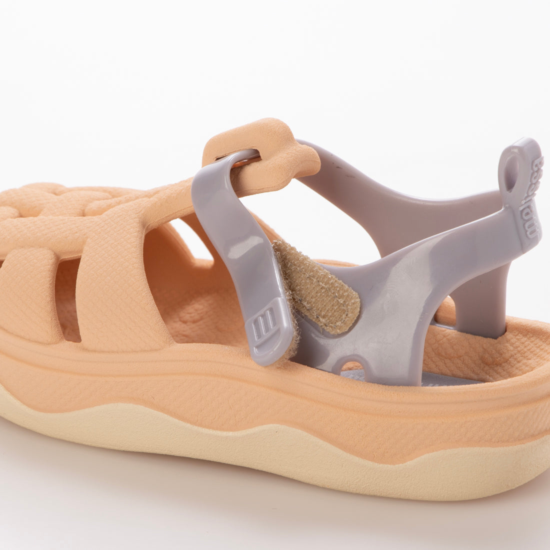 メリッサ melissa MINI MELISSA ZIG BB (BEIGE/GREY) BEIGE/GREY