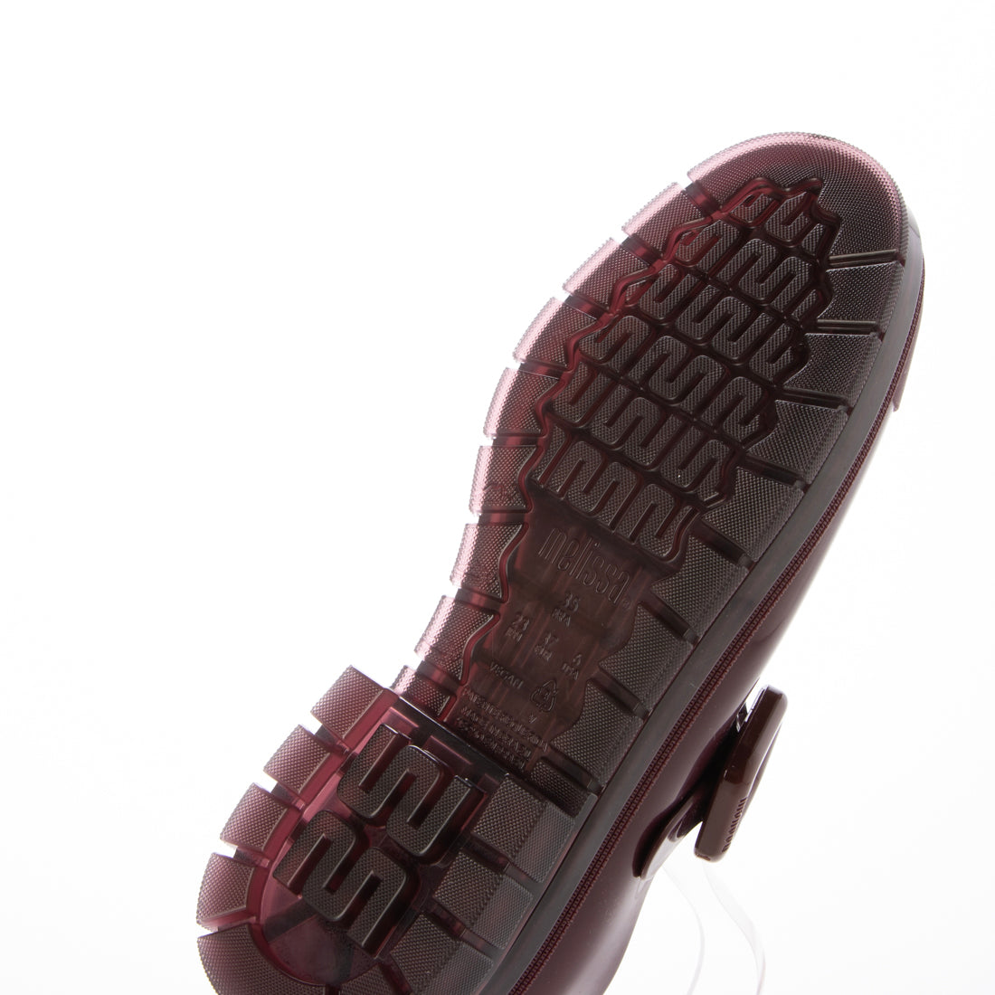 メリッサ melissa MELISSA JUNE AD (BURGUNDY) BURGUNDY