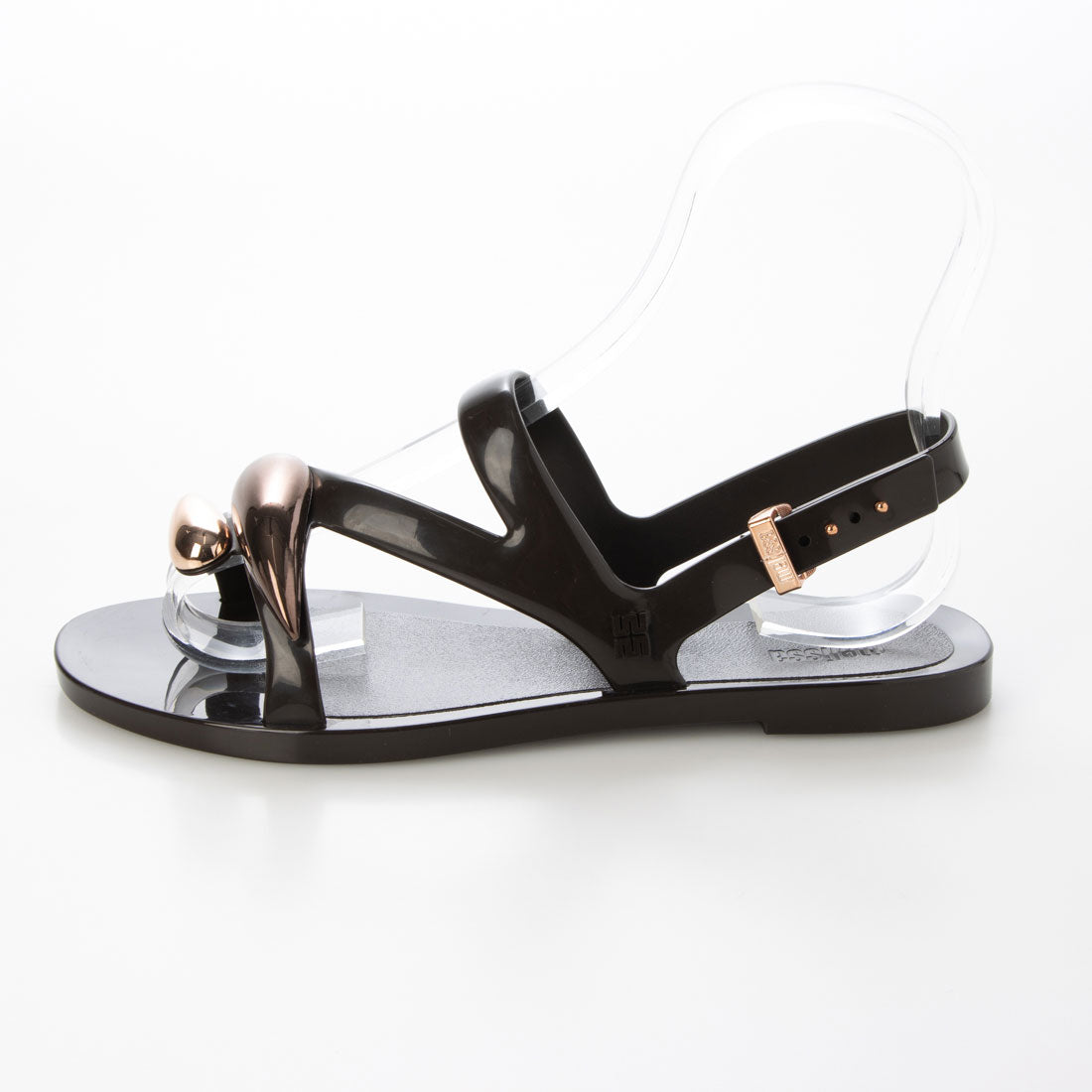 メリッサ melissa MELISSA IRIS SANDAL AD (BROWN/METALLIC) BROWN/METALLIC