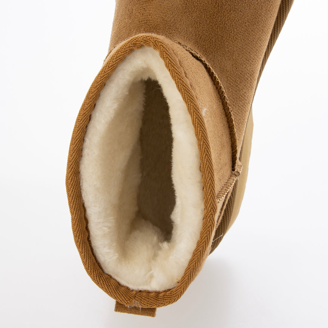 メヌエ Menue 厚底ヒール ショート ムートンブーツ (3080キャメルSD) 3080キャメルSD