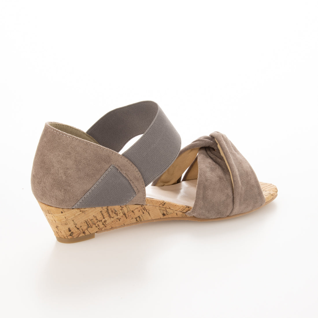 メヌエ Menue ターバン クロス デザイン ゴムストラップ サンダル