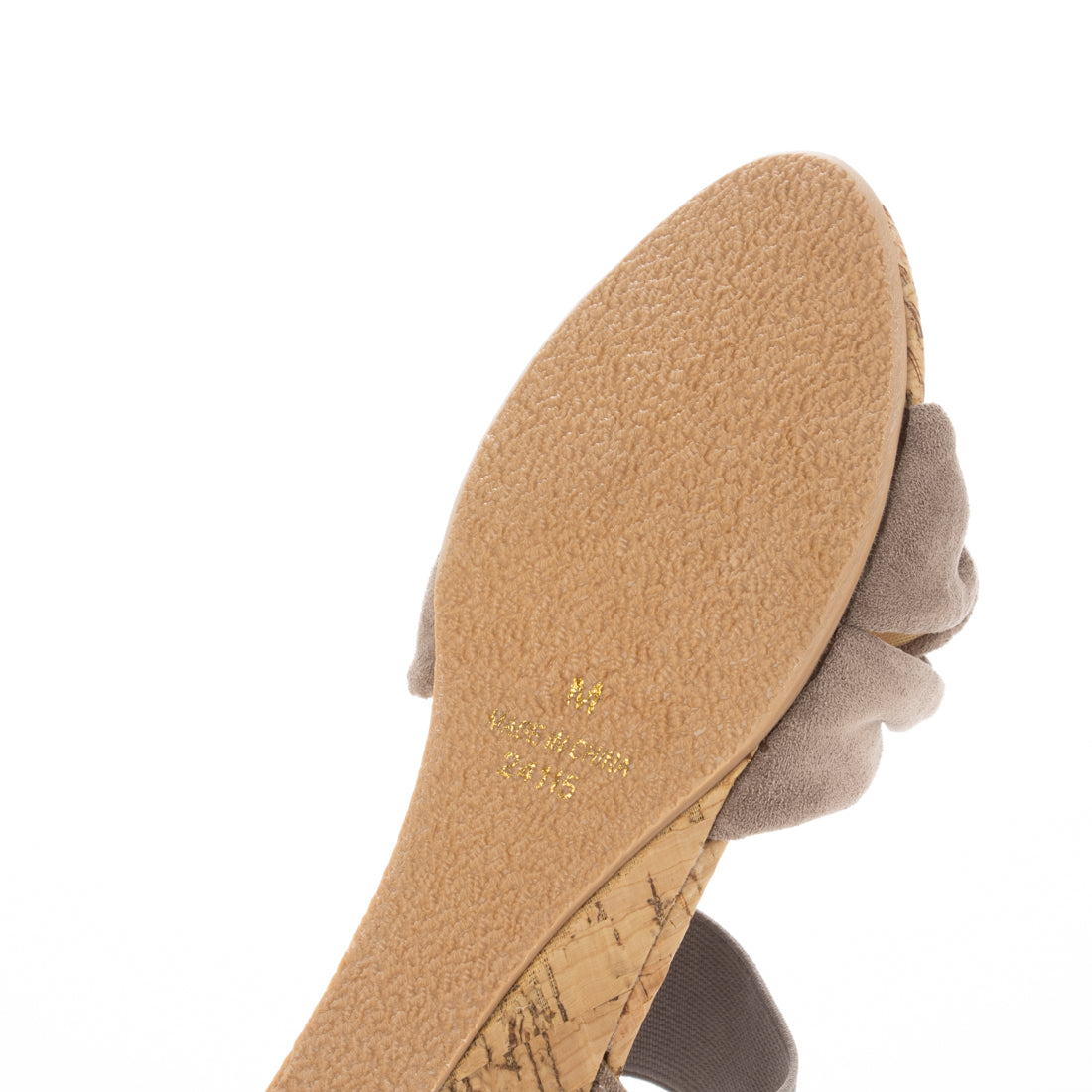 メヌエ Menue ターバン クロス デザイン ゴムストラップ サンダル