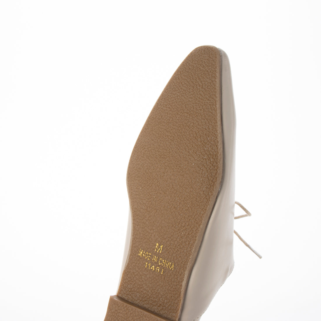 ポインテッドトゥソフトレースアップシューズ