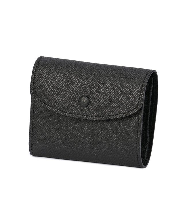 ソポ sopo 新商品/サライ/ソポ/ワープロラックス/三つ折り財布/ROLL WALLET-WL/ワインハンマー社【so71】 (ブラック) ブラック