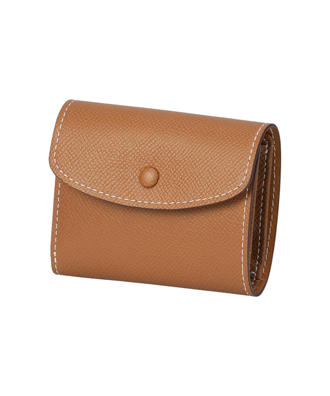 ソポ sopo 新商品/サライ/ソポ/ワープロラックス/三つ折り財布/ROLL WALLET-WL/ワインハンマー社【so71】 (ブラウン) ブラウン