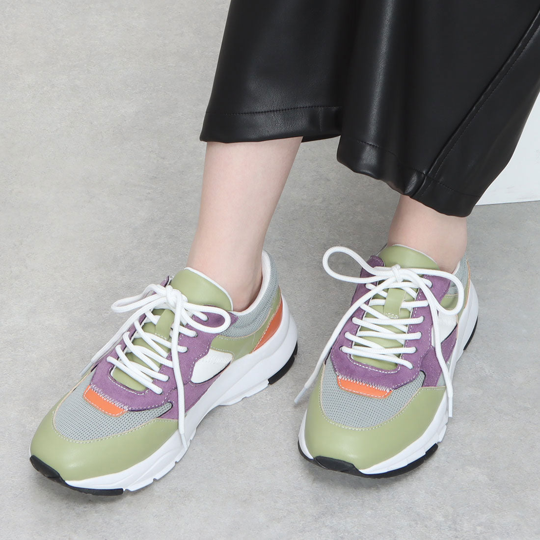 ミオノティス MIO NOTIS マルチパターンスニーカー,マルチ