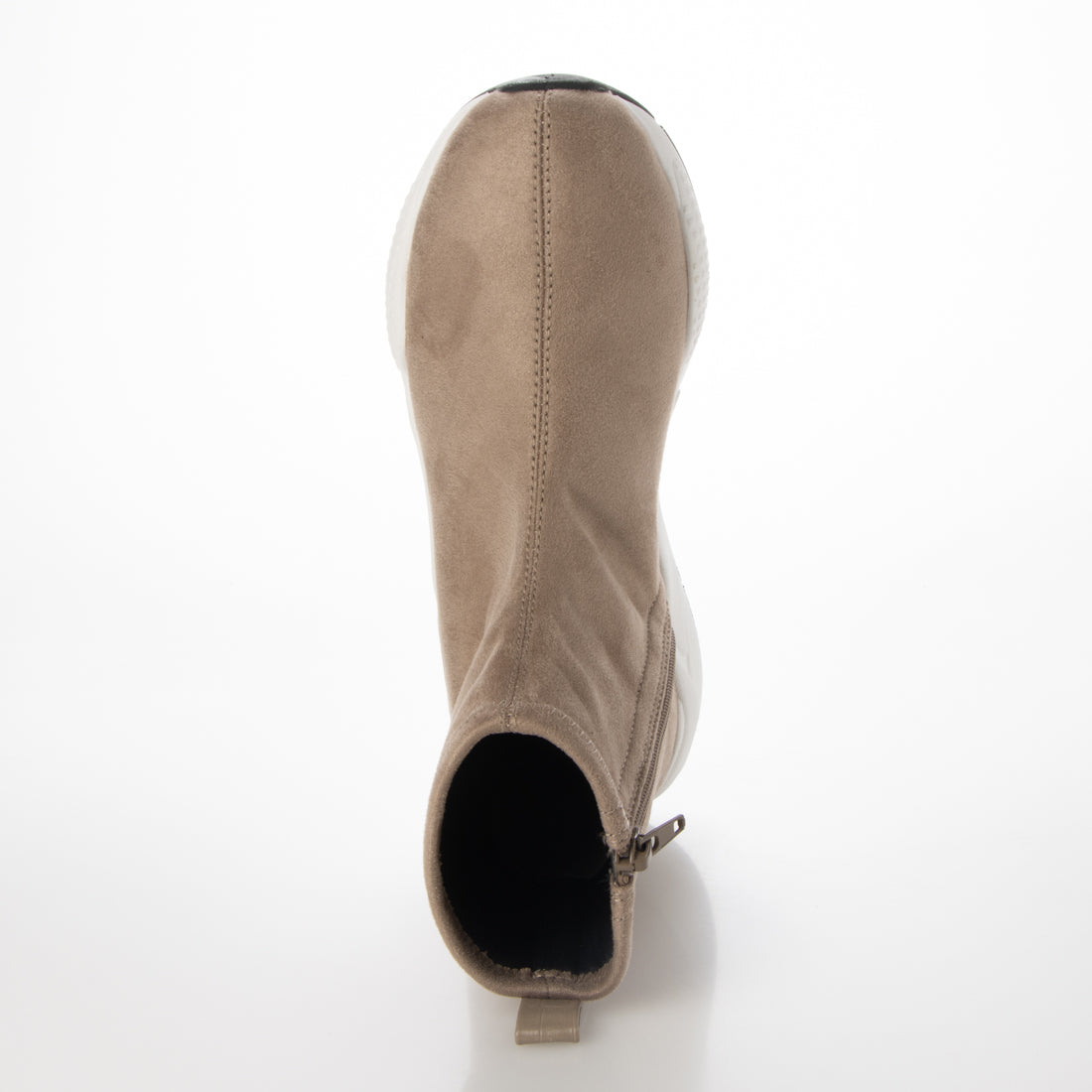 ミオノティス MIO NOTIS ストレッチスニーカーブーツ (グレージュ) グレージュ