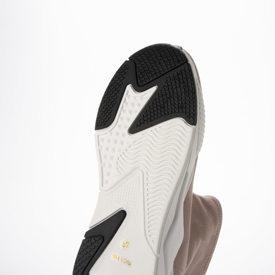 ミオノティス MIO NOTIS ストレッチスニーカーブーツ (グレージュ) グレージュ