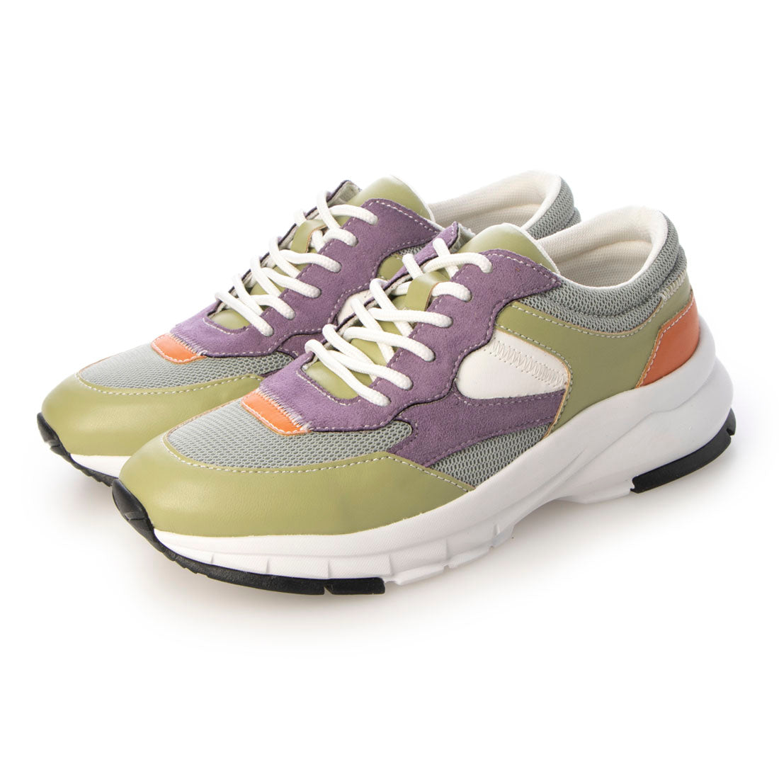 ミオ ノティス MIO NOTIS 【厚底】マルチパターンスニーカー 624B,マルチ