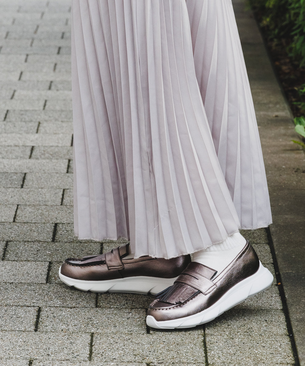 ミオ ノティス MIO NOTIS スニーカーローファー (ガンメタル) ガンメタル