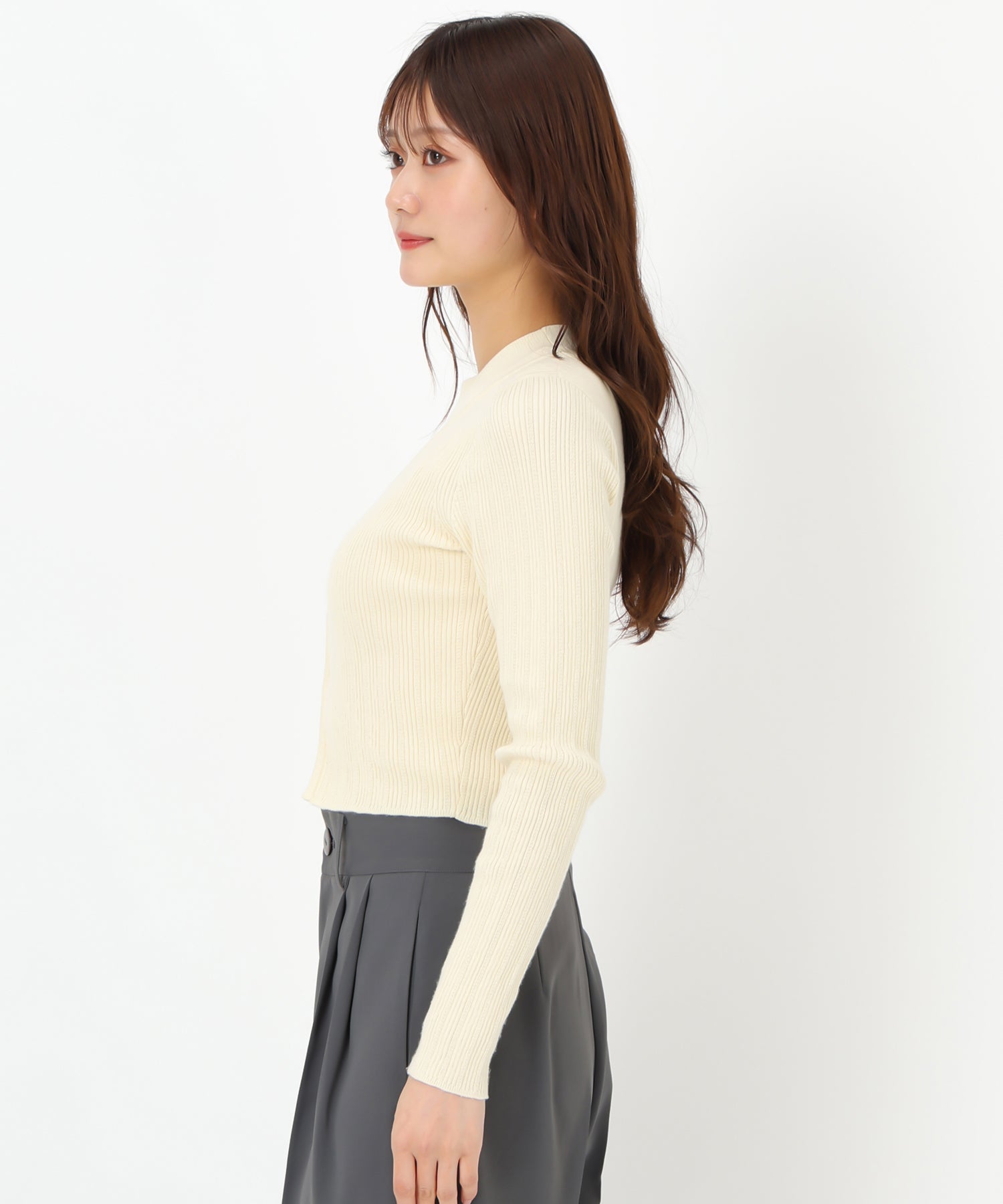 Misch Masch 2025 Spring/Summer New Collection Gold Hook Ribbed Knit Ensemble/MM518303