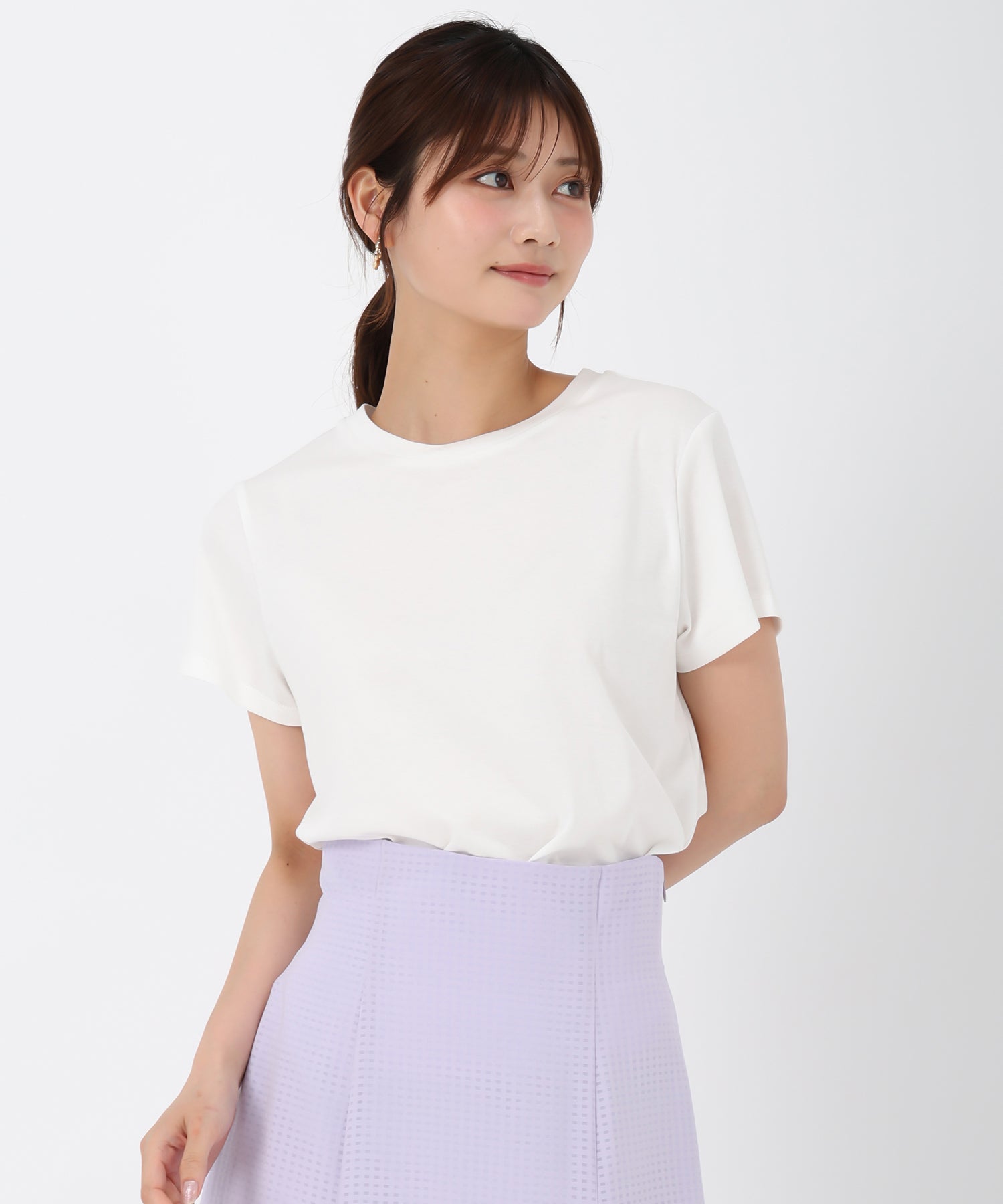 ミッシュマッシュ MISCH MASCH 2025春夏新作 バックフォトTシャツ (WHITE) WHITE