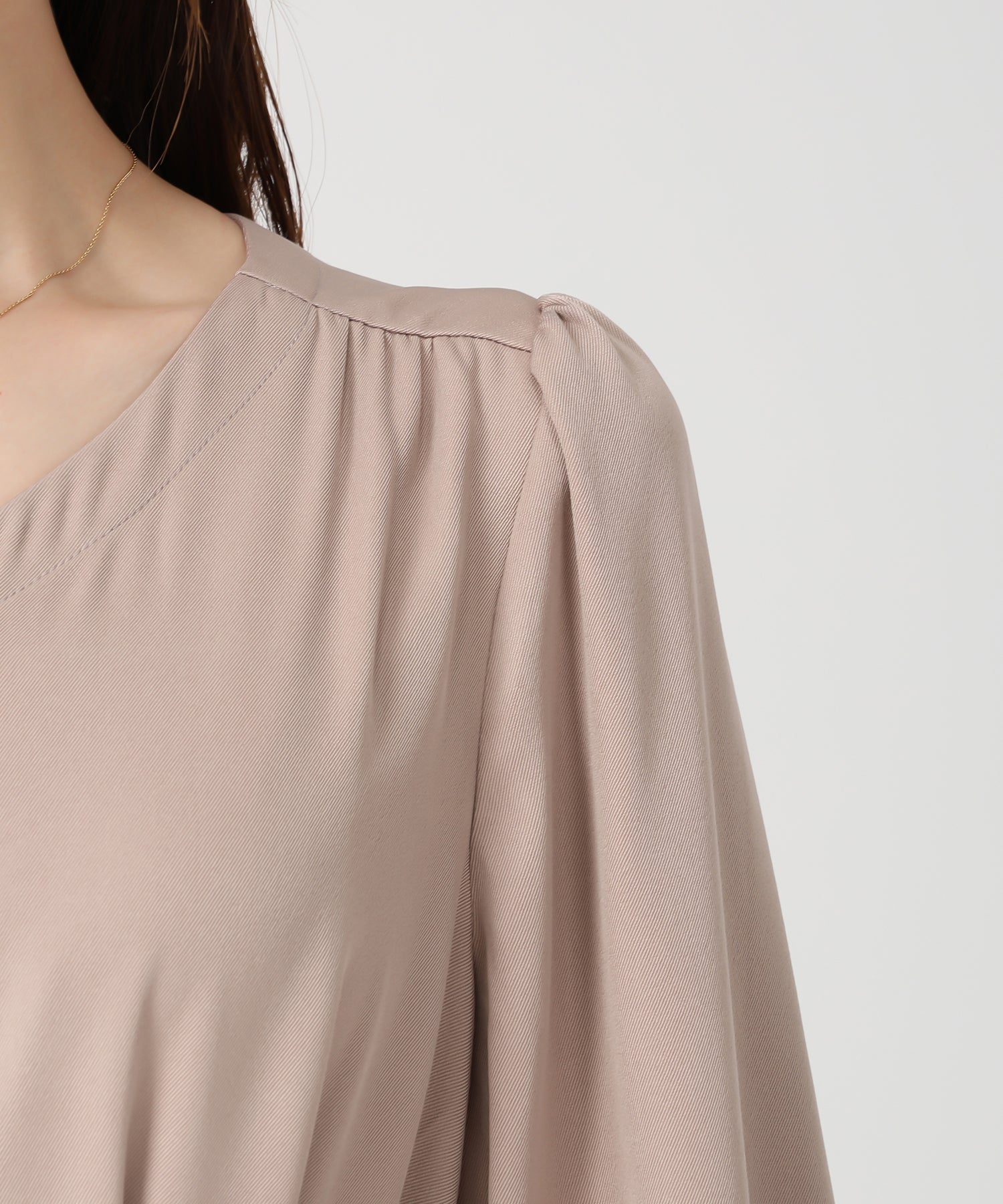 ミッシュマッシュ MISCH MASCH WEB限定 シャツワンピース MM557409 (BEIGE) BEIGE