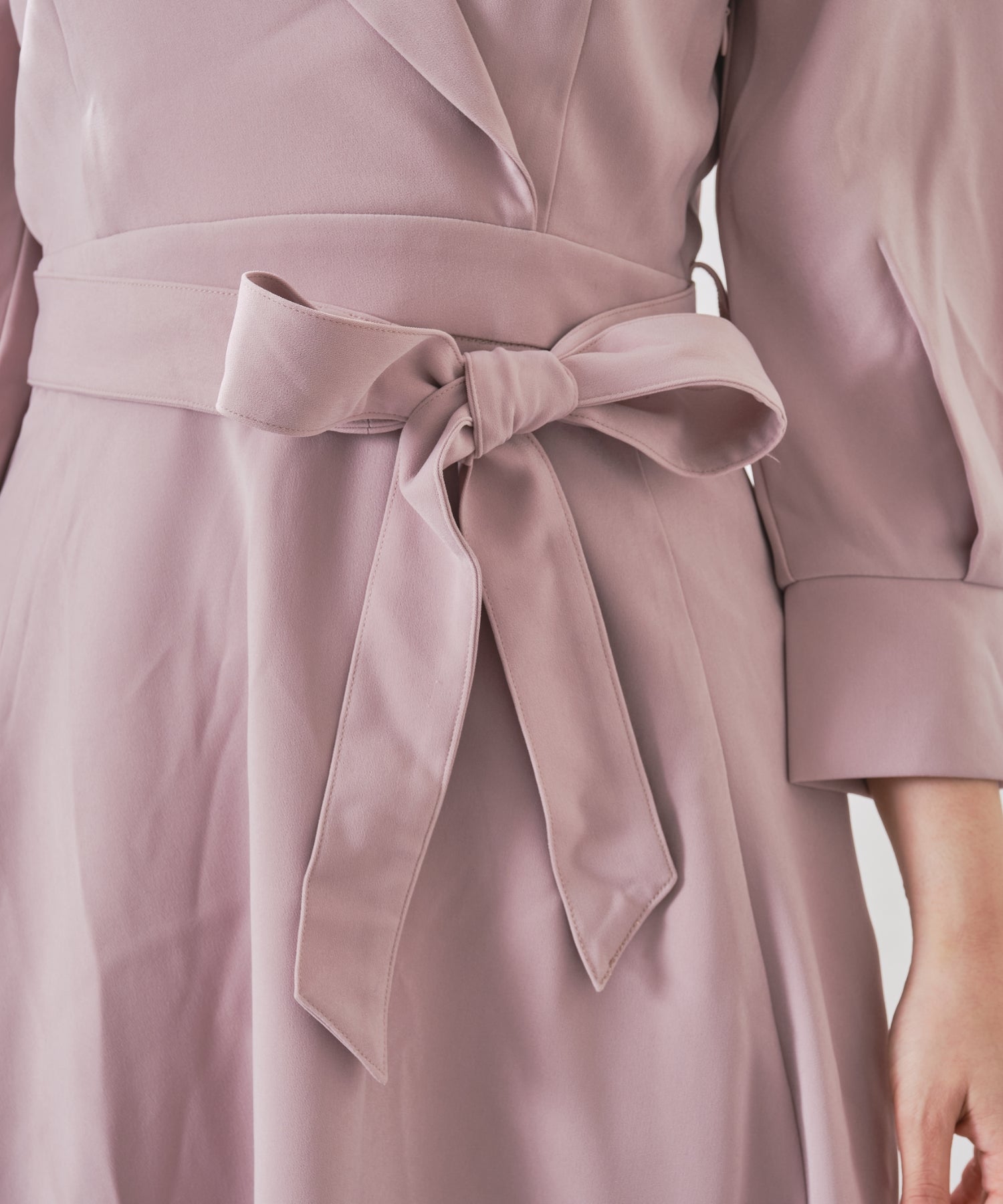 ミッシュマッシュ MISCH MASCH 2025秋冬新作 テーラードフレアワンピース MM557412 (PINK) PINK